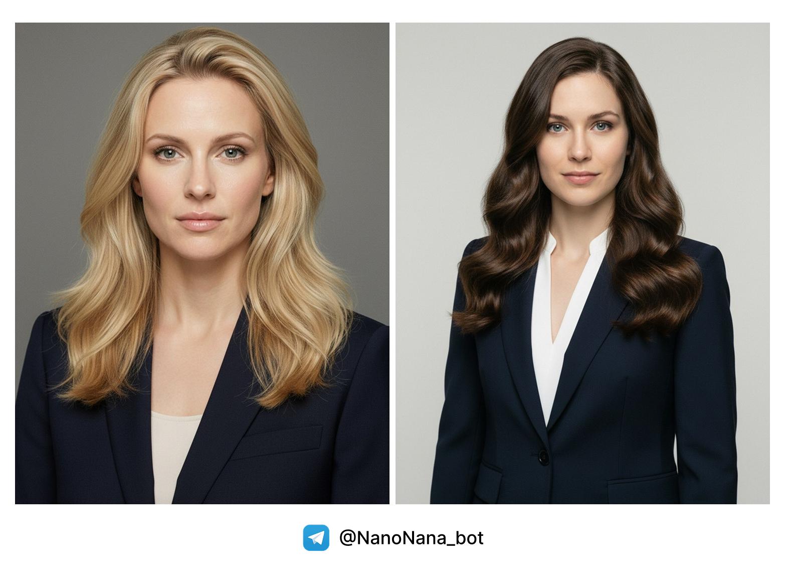 Результат: Классический деловой портрет