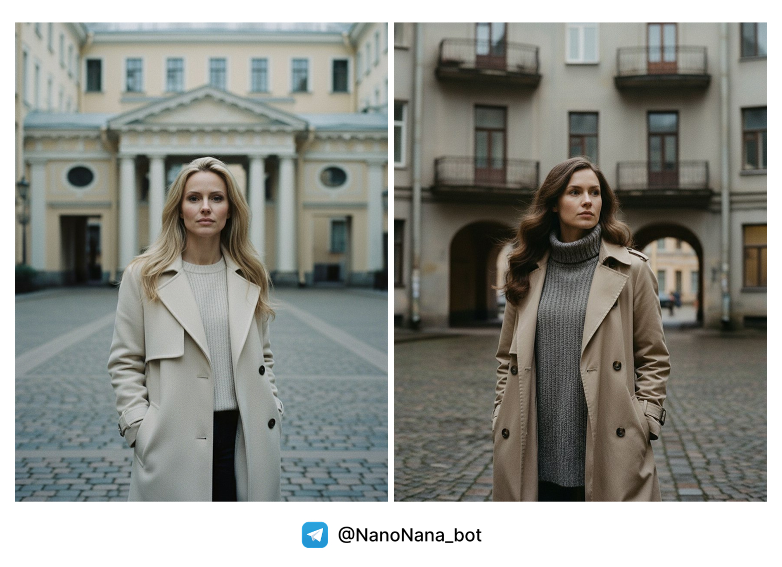 Нейрофото женщины в стильном образе - современная AI фотосессия