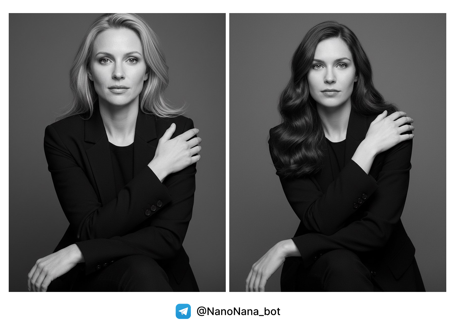 Результат: Ч/Б Деловой стиль